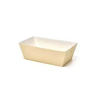 Foremka Papierowa EASY BAKE PROSTOKĄTNA Beż 92x64x50  1szt