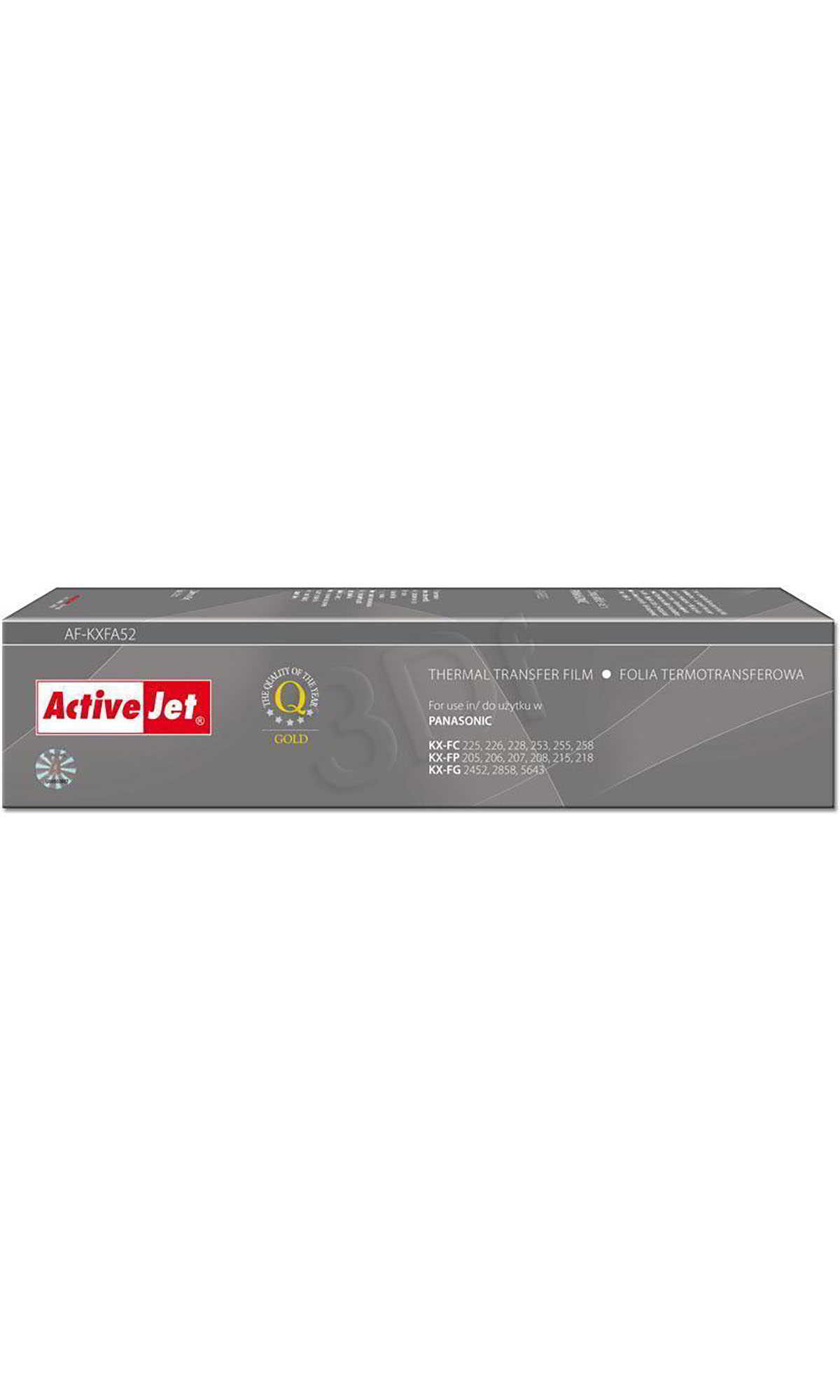 Folia termotransferowa ActiveJet do faxu Panasonic KX-207 FA52, 1 sztuka