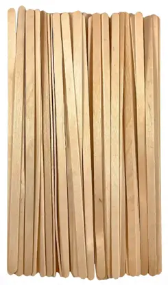Mieszadełko drewniane. 14cm 1000szt PROSTE 14cm/5mm
