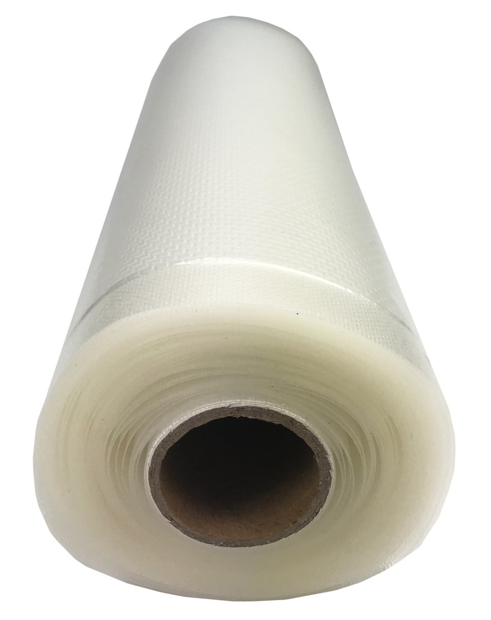 Rękaw do zamykarek próżniowych 28 cm moletowany, biały, w rolce 6 metrów