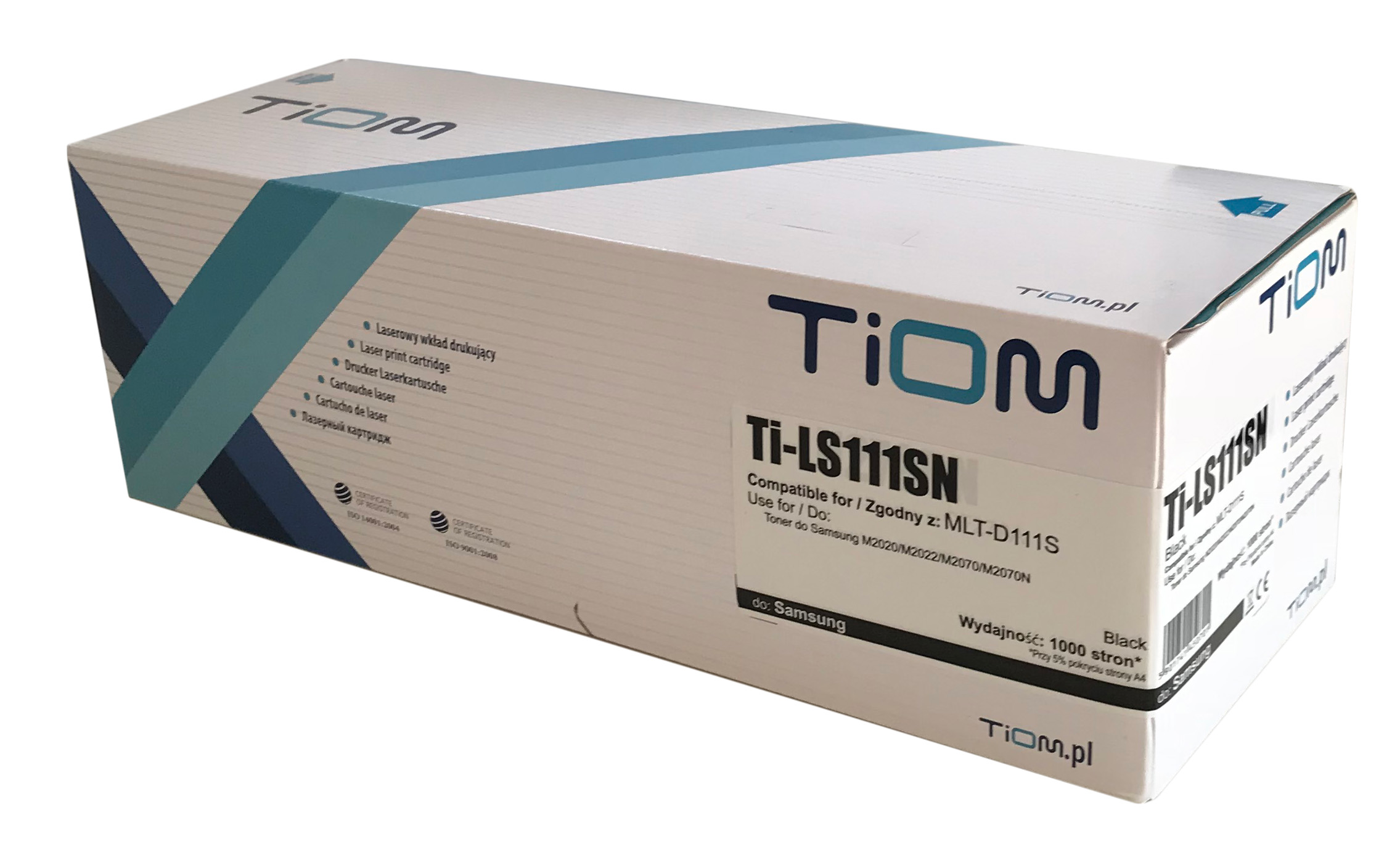 Toner SAMSUNG 111SN ASARTO do Samsunga 2020/2026 Toner Tiom Ti-LS111SN czarny do drukarek Samsung serii 2020/2026, wydajność 1000 stron