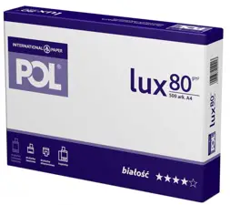 Idealny do wszystkich działań biurowych, druk wysycha błyskawicznie. Klasa: B. Przeznaczony do korenspondencji zewnętrznej, tekstów itd. Format: A4, gramatura: 80g. Opakowanie zawiera 500 arkuszy.

