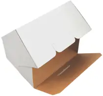 Karton na tort 16,5/11/8 jednoczęśc.1szt BIAŁY / OKNO