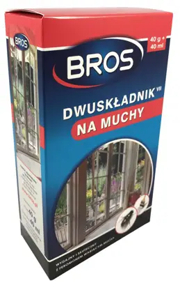 BROS Dwuskładnik/prepar. na muchy 40g+40ml