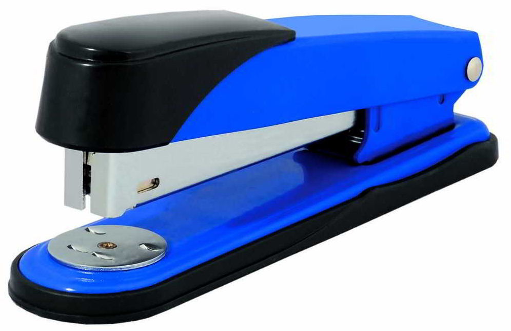 Zszywacz metalowy. Zszywanie zamknięte i otwarte. Dostosowany do zszywek o rozmiarach 24/6-24/8 i 26/6 mm. Zszywa do 50 kartek. Głębokość wsuwania kartek 85 mm.

