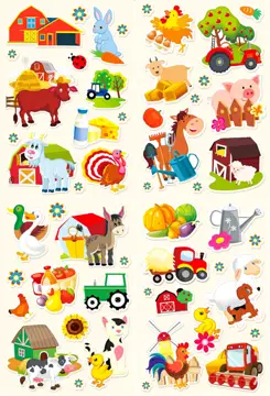 Naklejki Farma 3d CLA 6