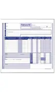 DR Faktura VAT 2/3 A4 Wielokopia Typ 100-2E