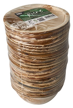 Miska okrągła z liścia palmowego 15cm 425ml, opakowanie 25 sztuk, biodegradowalna.