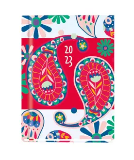 Terminarz Ola
   *w formacie: A6,
   *posiada tasiemkę,
   *układ kalendarium: tydzień na dwóch stronach.
