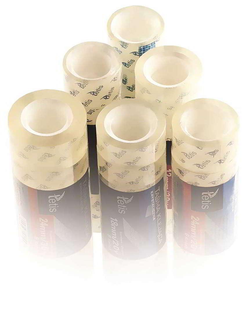 Idealnie sprawdza się w biurze i w domu. Niewidoczna na kserokopiach. Nadaje się do stosowania na większości kserokopii.