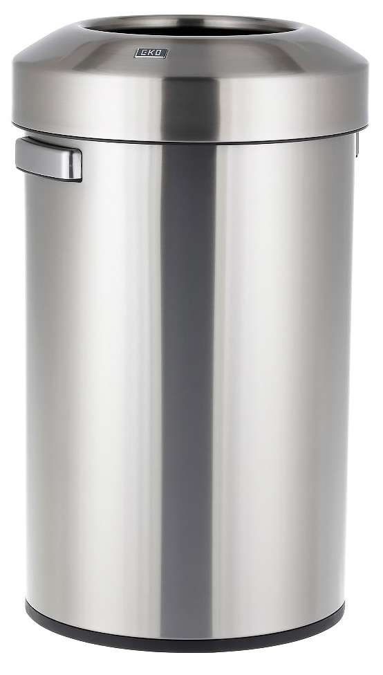 MERIDA Kosz otwarty okrągły 60L stal mat *wykonany z wysokiej jakości stali o podwyższonej odporności na odkształcenia oraz najwyższej jakości tworzywa sztucznego
*pokrywa dodatkowo wzmocniona wewnętrzną obręczą z tworzywa sztucznego
*wyjmowane wewnętrzne wiadro wykonane z tworzywa sz...