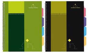 Kołozeszyt B5 120 kart.z przekł CLASS\WAVE kolorowe registry