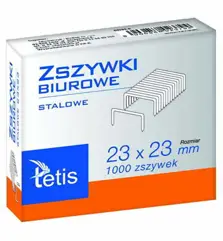 Zszywki biurowe 23/23 TETIS 240kart.A-1000