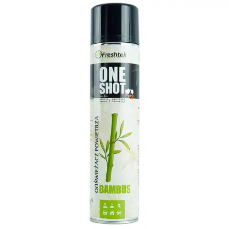 Odświeżacz FRESHTEK BAMBUS 600mlONE SHOT