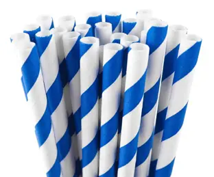 Łamane rurki do napojów o średnicy: 5mm. Opakowanie zawiera: 30 szt.