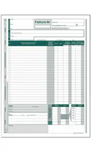 DR Faktura BRUTTO A4Typ 121-1E