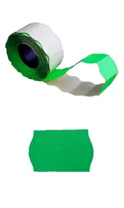 Taśma do metkownic kolor 2rzęd. Fala