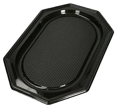 Taca Cateringowa Czarna 55cm 1szt