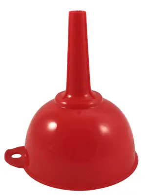 Szeroki lejek pozwala na higieniczne przelewanie płynów bez ryzyka ich rozlania. Wykonanie produktu z wysokiej jakości plastiku, gwarantuje, że posłuży on przez długi czas.

