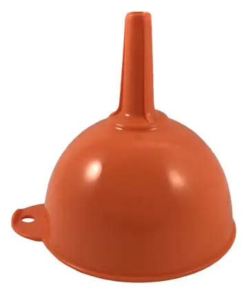 Szeroki lejek pozwala na higieniczne przelewanie płynów bez ryzyka ich rozlania. Wykonanie produktu z wysokiej jakości plastiku, gwarantuje, że posłuży on przez długi czas.

