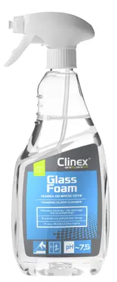 Pianka do czyszczenia szyb Clinex Glass Foam 650ml
