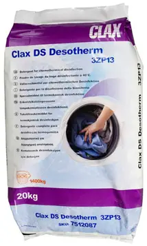Proszek dezyn. CLAX Desotherm3ZP13  20kg piorąco-dezynfekujący