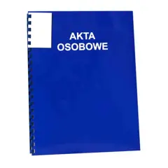 Teczka Akta osobowe bindowane zwe.