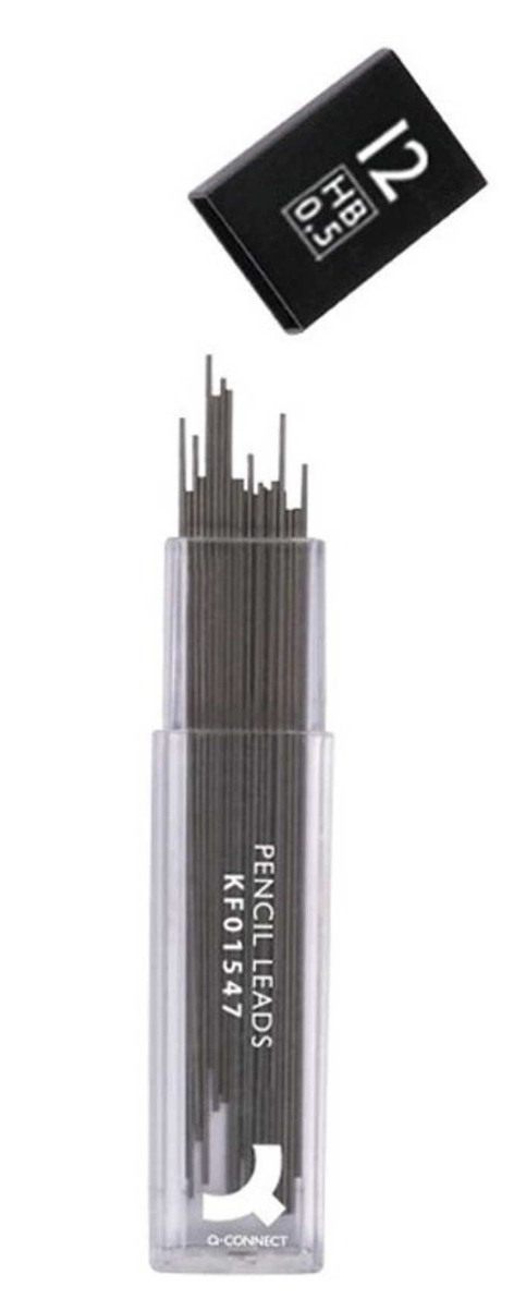 Grafit do ołówka autom.

Wkłady do ołówków automatycznych, grubość grafitu: 0,5mm. Twardość: HB (standardowe). Idealne do kreślenia i pisania.