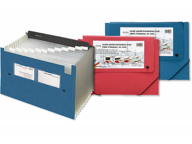 Teczka  z wysokiej jakości polipropylenu. Przeznaczona do organizowania i sortowania projektów i dokumentów. Pudełko z rączką o szerokości grzbietu: 10cm.