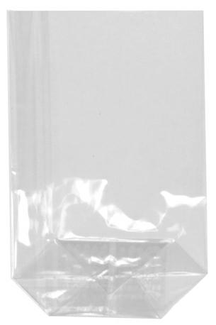 Woreczki PP celafon przezroczyste 27x18x7cm opakowanie 10 sztuk