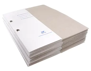 Skoroszyt Papierowy Oczkowy 1/2 250g NADRUK