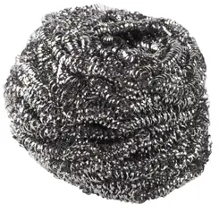 Zmywak druciany, spirala ze stali nierdzewnej o wysokiej trwałości. Idealny do szorowania przypaleń i zapieczeń. Poręczny druciak służący do codziennej walki z trudnymi do usunięcia zabrudzeniami patelni, rondli i garnków., Druciany zmywak świetnie rad...