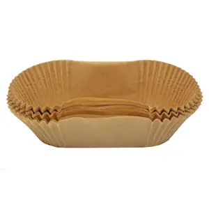 Papilotki Owalne Keksowe 175x75x62 BEŻOWE