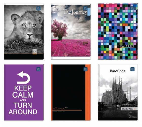 Brulion w formacie: A4, w kratę. Szyte w twardej oprawie, ilosć kartek: 160. Mix wzorów.
Bruliony wysłane losowo