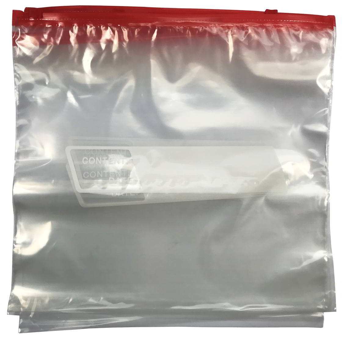 Grube i wytrzymałe worki na mrożonki, wyposażone w suwak ułatwiający szczelne, wielokrotne zamykanie torebki. Służą do pakowania, przechowywania i mrożenia żywności. Posiadają nadrukowane pole pozwalające na umieszczenie opisu, np.: zawartości, daty za...