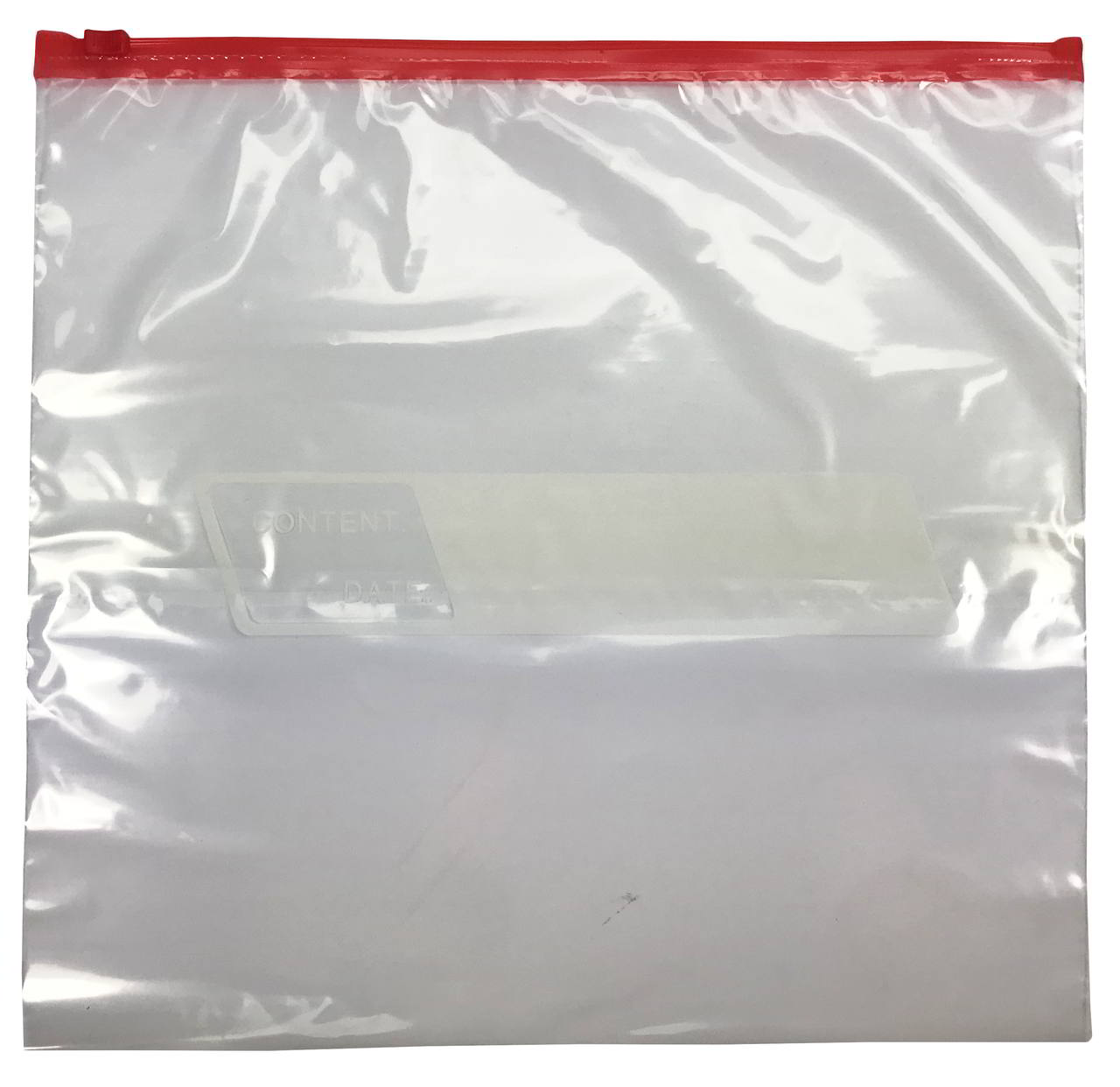 Grube i wytrzymałe worki na mrożonki, wyposażone w suwak ułatwiający szczelne, wielokrotne zamykanie torebki. Służą do pakowania, przechowywania i mrożenia żywności. Posiadają nadrukowane pole pozwalające na umieszczenie opisu, np.: zawartości, daty za...