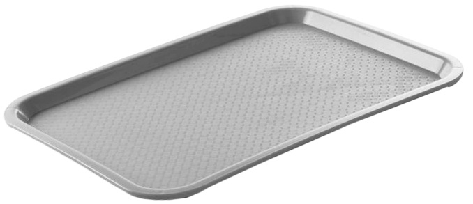 Taca polipropylenowa HENDI Fast-Food 30,5x41,5 cm, szara, do zmywarek