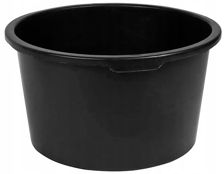 Kastra budowlana przeznaczona do mieszania i transportu różnego rodzaju zapraw cementowych i tynkarskich zarówno suchych jak i mokrych.. Produkt wykonany z surowców wtórnych. Na obwodzie kubła znajdują się 2 profilowane uchwyty ułatwiające jego przenos...