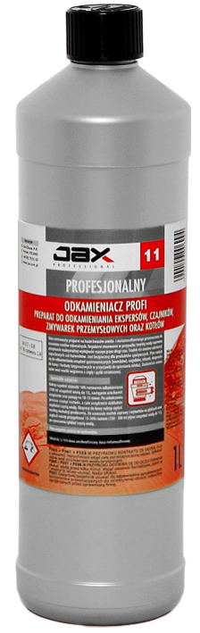 JAX Odkamieniacz profesjonalny 11 do ekspresów i zmywarek, butelka 1L