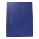 Okładka do dyplomu A4 niebieska z introkalem, format pionowy.