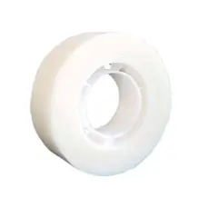 Taśma biurowa magiczna niewidoczna, Idealna do klejenia: banknotów, dokumentów, książek. Po naklejeniu staje sie niewidoczna. Nie pozostawia smug na fotokopiach, można po niej pisać większością długopisów. Nie żółknie z upływem czasu, łatwo zrywająca się.