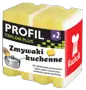 Zmywaki kuchenne Kuchcik Profil Teflon Plus 2 sztuki dwuwarstwowe żółte do teflonu