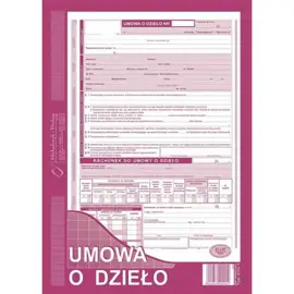 DR Umowa o dzieło A4
