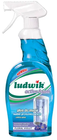Ludwik do mycia Kabin pryszn.600ml FLORAL VIOLET Spray
