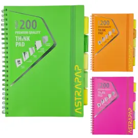 Kołozeszyt A4 PP ASTRAPAP NEON/MIX