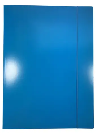 Teczka papierowa wykonana z tektury bez kwasowej: 300g. Wyposażona jest w tasiemki, posiada trzy wewnętrzne klapki, zabezpieczające dokumenty przed wypadnięciem. Format: A3.