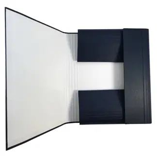 Teczka skrzydłowa pudełko 8 cm z gumkąTT7189 - widok alternatywny