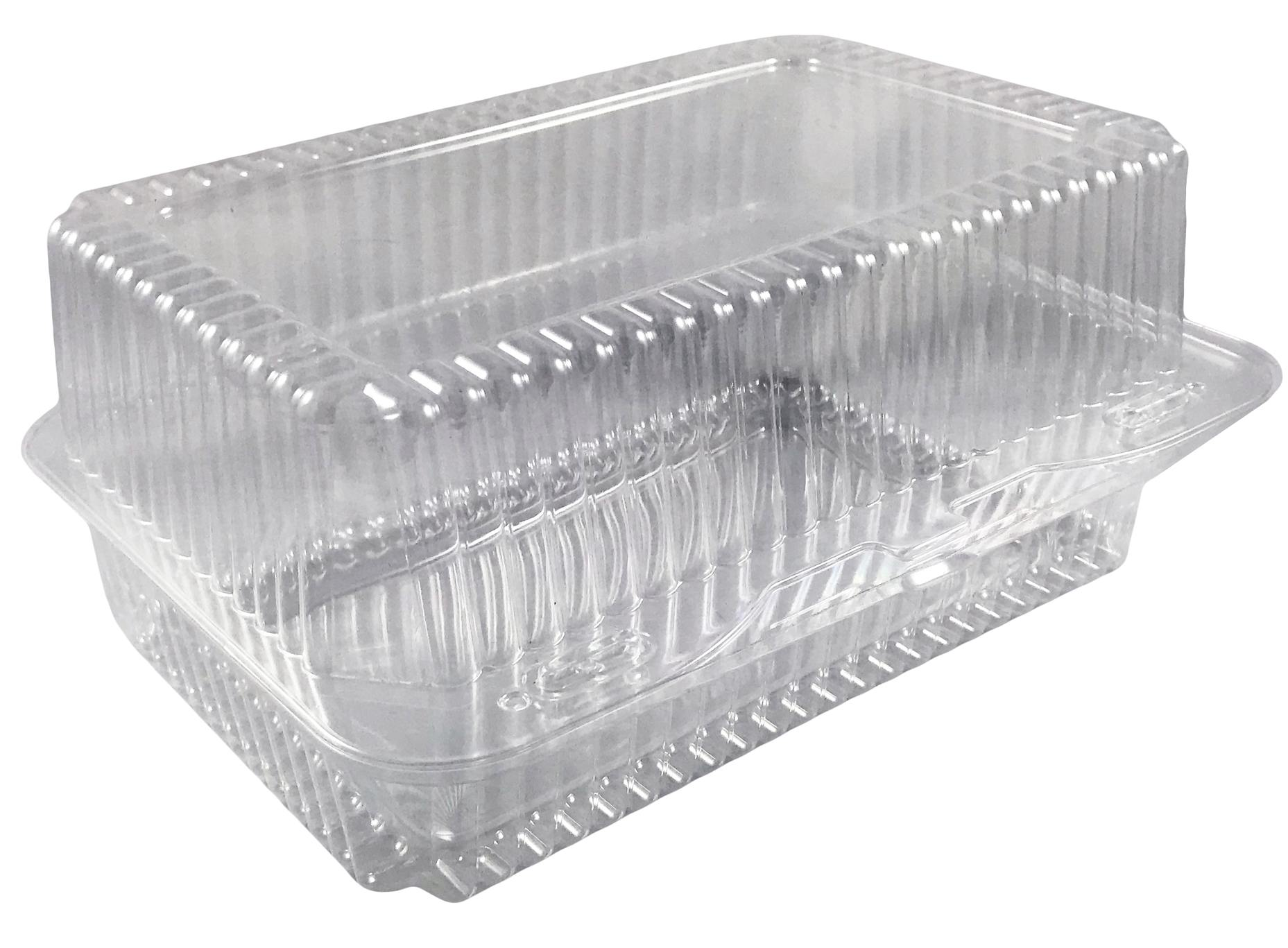 Pojemnik cukierniczy PET K-40 przezroczysty z pokrywką 22x13x7cm