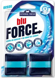 Kostka do spłuczki General Fresh 2x 50g KWADRAT BLU FORCE MORZE