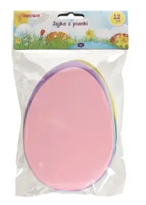 Jajka z pianki 12 szt PVE 01